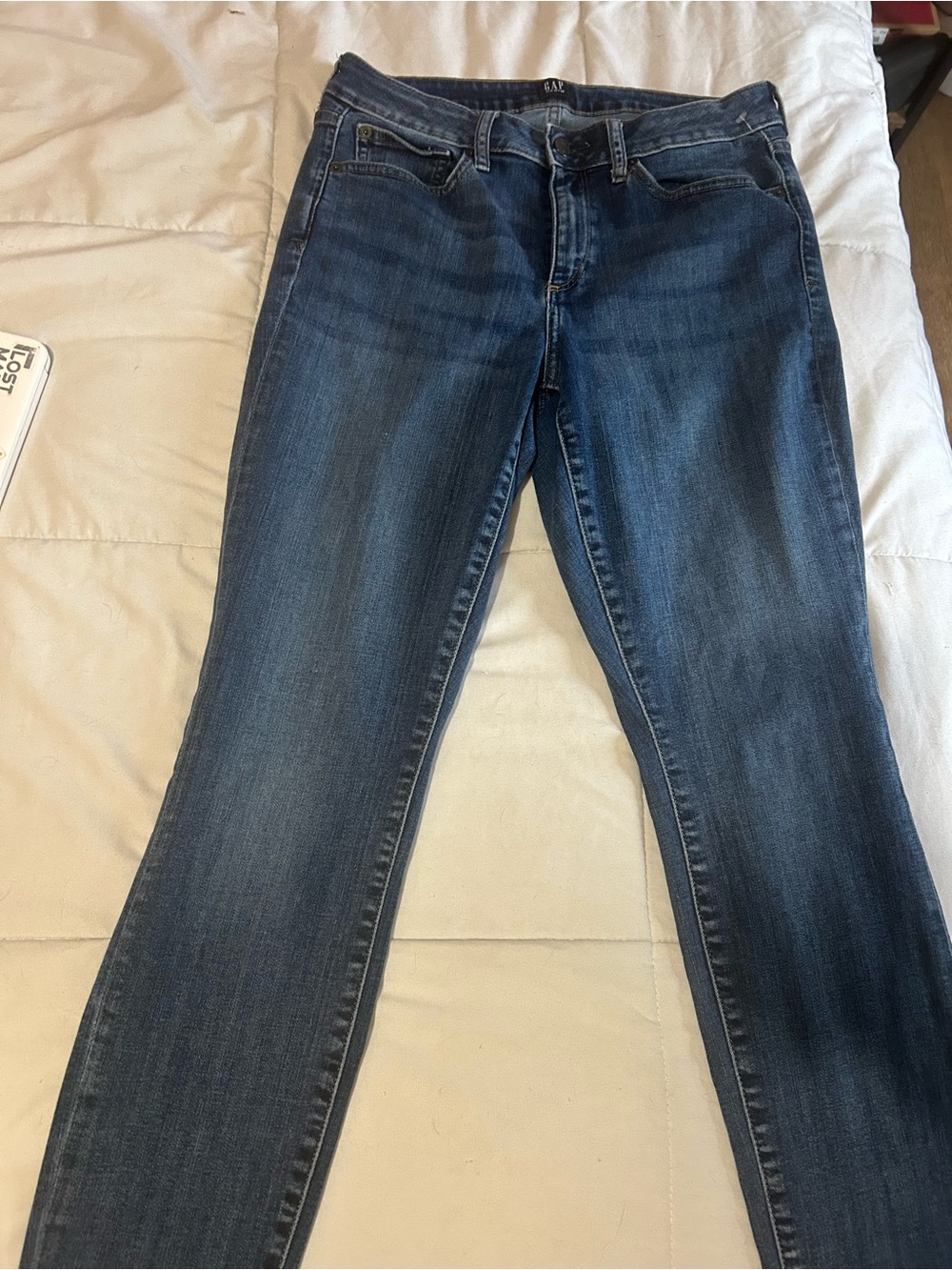 GAP Women's Dark Blue Skinny Jeans